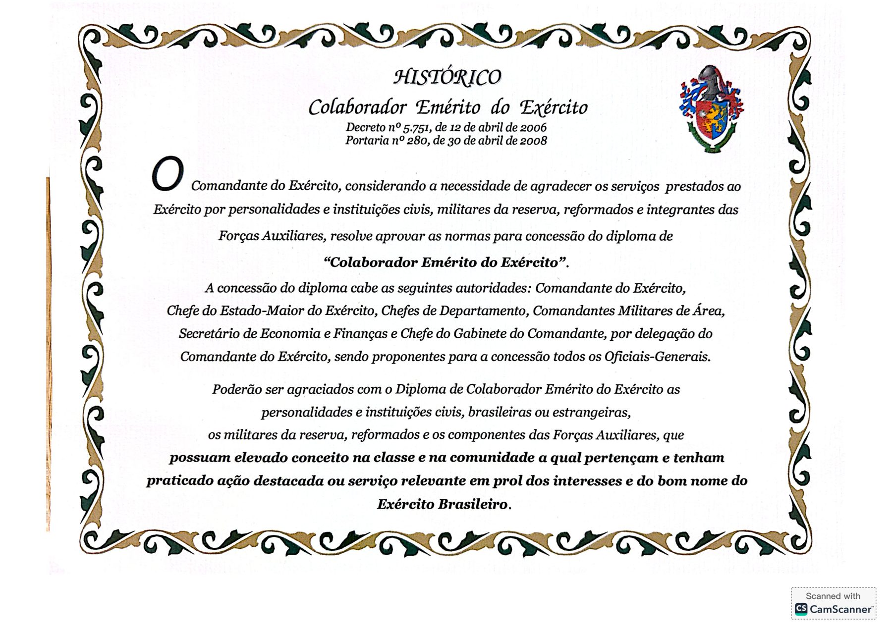Registro profissional de Dario Rutier